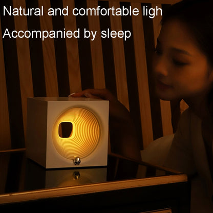 LED Multifunction Night Light Bedroom Bedside Eye-Care Table Lamp, Style: Regular Model White - Night Lights by buy2fix | Online Shopping UK | buy2fix