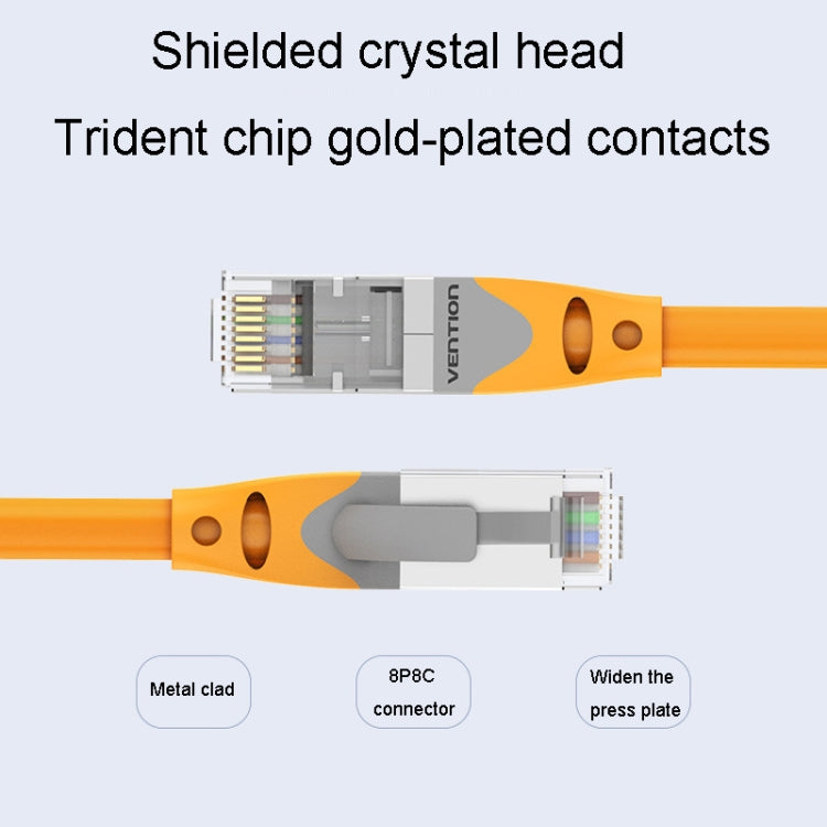 40m CAT6 Gigabit Ethernet Double Shielded Cable High Speed Broadband Cable - Lan Cable and Tools by buy2fix | Online Shopping UK | buy2fix