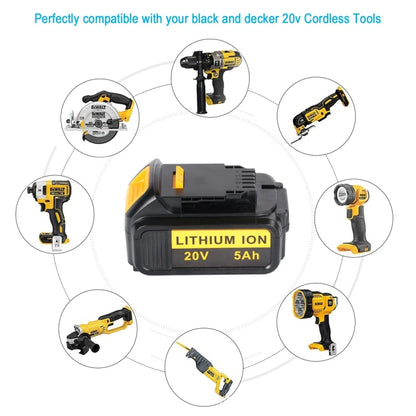 3000mAh For Dewalt DCB180 / DCB181 / DCB200 20V Electrical Tools Spare Battery - Electric Saws & Accessories by buy2fix | Online Shopping UK | buy2fix