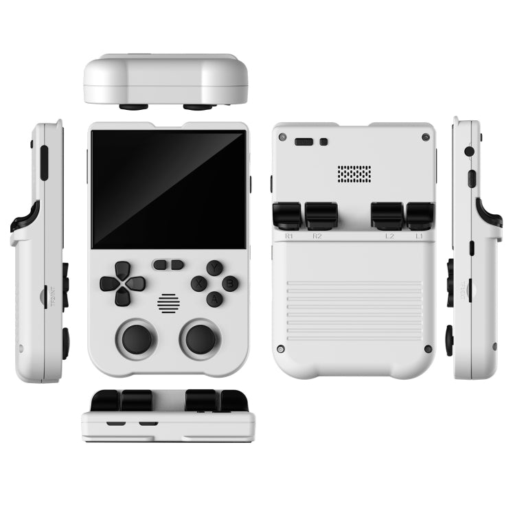 AMPOWN XU10 Handheld Game Console 3.5-Inch IPS Screen Linux System Portable Video Arcade 256G(White) - Pocket Console by AMPOWN | Online Shopping UK | buy2fix
