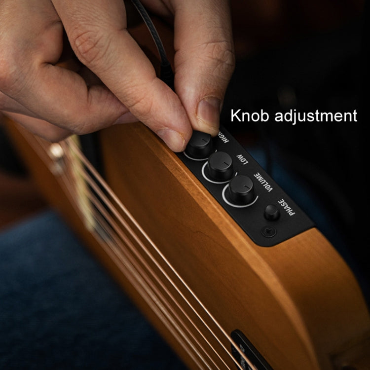 DONNER Smart Headless Silent Guitar Travel Portable Detachable Acoustic Guitar, Style: Mahogany - Stringed Instruments Accessories by DONNER | Online Shopping UK | buy2fix