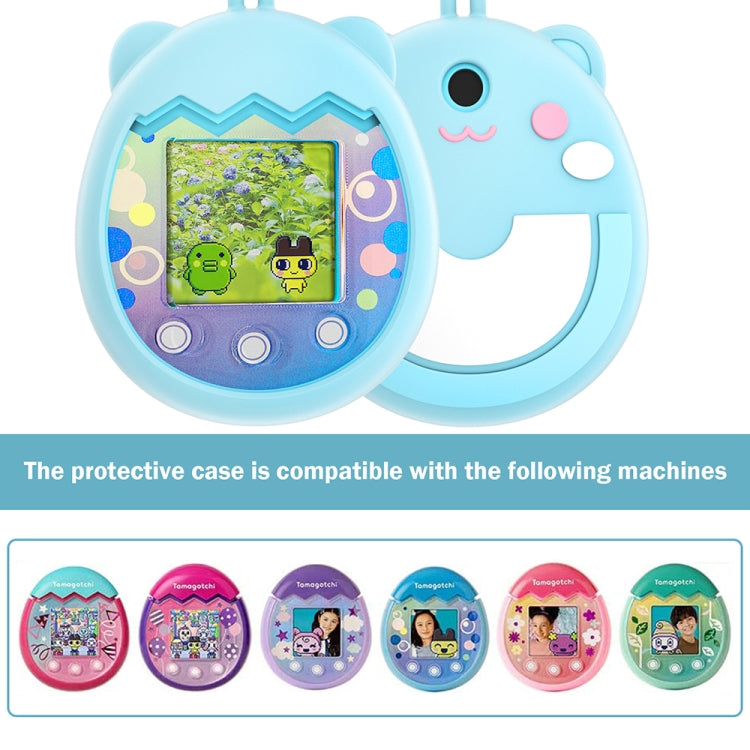 For Tamagotchi Pix Cartoon Electronic Pet Gaming Machine Silicone Protective Cover, Color: Pink - Accessories by buy2fix | Online Shopping UK | buy2fix