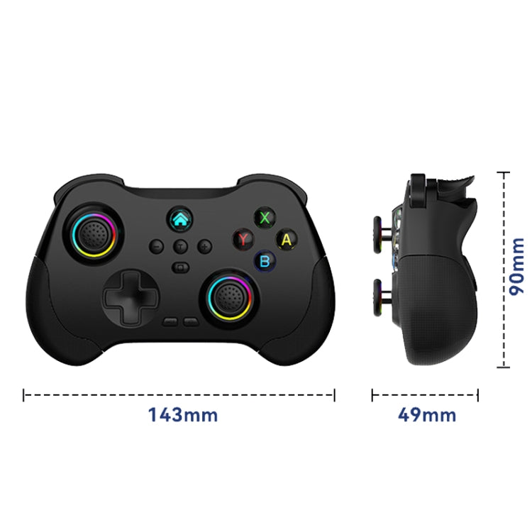 Z01 Wireless Gaming Vortex Dual Hall Body Grip For Switch / PS3 / PS4 / Adroid / IOS(green) - Gamepads by buy2fix | Online Shopping UK | buy2fix