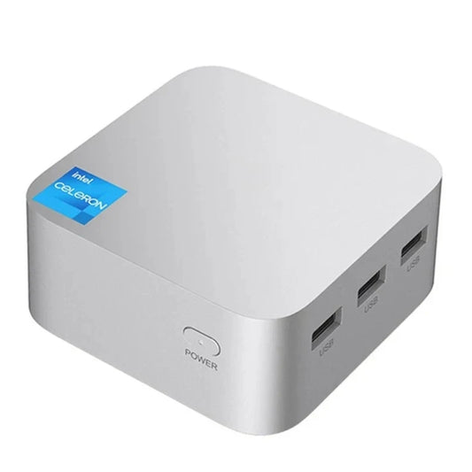 T8Plus Alder Lake-N100 4K Dual Band WIFI Bluetooth Office Game Portable Mini PC, Spec: 8G 128G UK Plug - Windows Mini PCs by buy2fix | Online Shopping UK | buy2fix