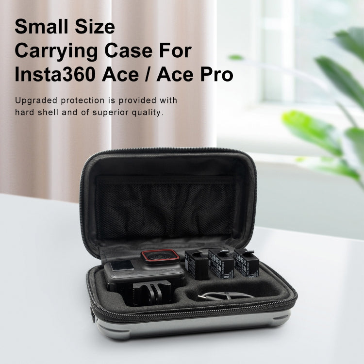 For Insta360 Ace / Ace Pro aMagisn Small Organizer Bag Sports Camera Protective Accessories(Pearl White) - Case & Bags by aMagisn | Online Shopping UK | buy2fix