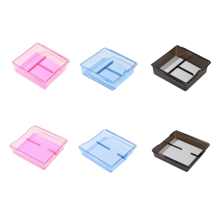 For 2023.9 Tesla Model3 Silicone Double-Layer Storage Box, Color: Pink Central Control - Stowing Tidying by buy2fix | Online Shopping UK | buy2fix