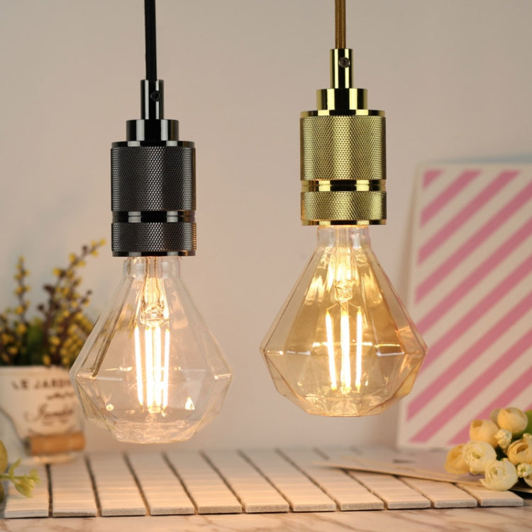 E27 Screw Port LED Vintage Light Shaped Decorative Illumination Bulb, Style: G95 Oblique Transparent(220V 4W 2700K) - LED Blubs & Tubes by buy2fix | Online Shopping UK | buy2fix