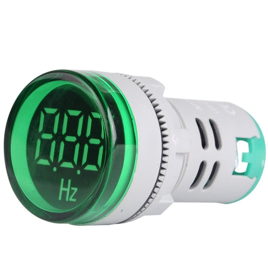 SINOTIMER ST16HZ 20-75Hz AC Frequency 22mm Round Opening LED Digital Signal Indicator Light(04 Green) - Other Tester Tool by SINOTIMER | Online Shopping UK | buy2fix