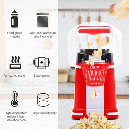 1200W Basket Popcorn Machine Electric Automatic Corn Popper 110V US Plug - Popcorn Machiner by buy2fix | Online Shopping UK | buy2fix