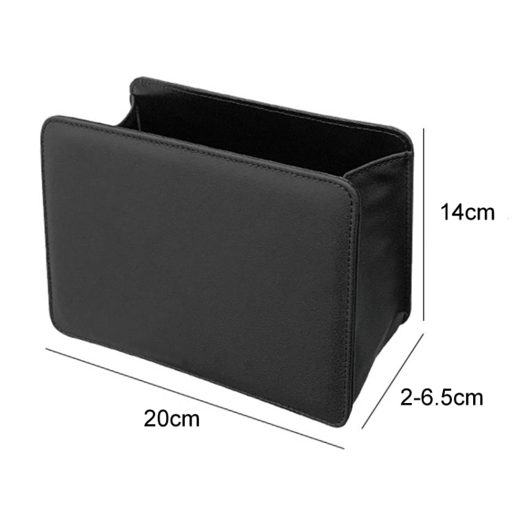 Car Folding Trash Can Multifunctional Seatback Hanging Storage Box(Black) - Stowing Tidying by buy2fix | Online Shopping UK | buy2fix