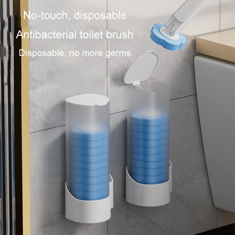 With 6pcs Marine Scent Brush Heads Disposable Toilet Brush Dissolving Replacement Brush Toilet Cleaning Set - Cleaning Tools by buy2fix | Online Shopping UK | buy2fix