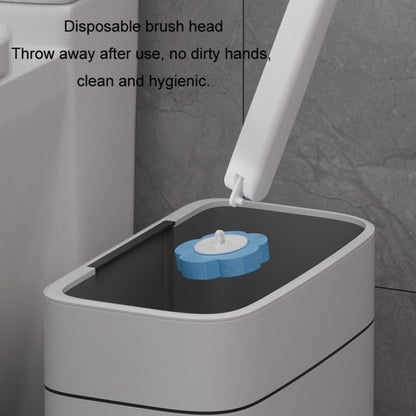 With 6pcs Marine Scent Brush Heads Disposable Toilet Brush Dissolving Replacement Brush Toilet Cleaning Set - Cleaning Tools by buy2fix | Online Shopping UK | buy2fix