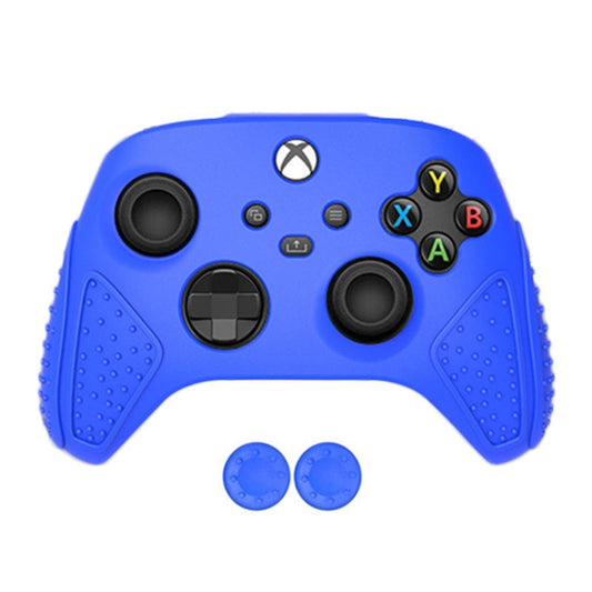 For XBox Series S / X Gamepad Non-Slip Silicone Protective Case(Blue) - Cases by buy2fix | Online Shopping UK | buy2fix