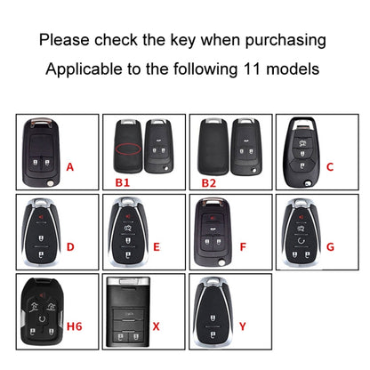 For Chevrolet Car Key Cover Multifunctional Keychain Anti-lost Number Plate, Style: D - Car Key Cases by buy2fix | Online Shopping UK | buy2fix