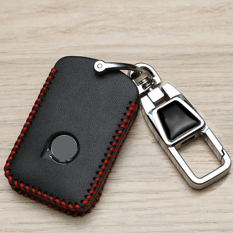 For Volvo Car Key Cover Multifunctional Keychain Anti-lost Number Plate(A) - Car Key Cases by buy2fix | Online Shopping UK | buy2fix