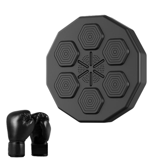Bluetooth Intelligent Music Boxing Trainer Wall Mounted Electronic Boxing Practice With Adult Black Gloves - Boxing by buy2fix | Online Shopping UK | buy2fix