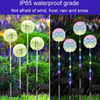 Dandelion Lawn Ground Plug Light Decoration Outdoor Solar LED Garden Lights, Model: Single Head - Solar Lights by buy2fix | Online Shopping UK | buy2fix