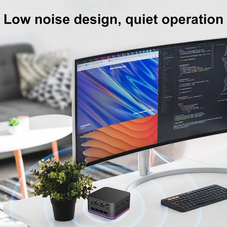 T9 Plus N100 DDR5 16G+1TB US Plug 12th Alder Lake Dual Gigabit LAN+3 HDMI 4K HD Pocket Mini PC - Windows Mini PCs by buy2fix | Online Shopping UK | buy2fix