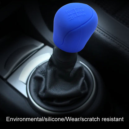 Automotive Silicone Manual Automatic Shift Lever Protective Cover, Size: Gear Shift Black - Shift Knob by buy2fix | Online Shopping UK | buy2fix