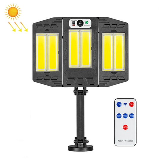 E-SMARTER W796-2 Solar Induction Courtyard Wall Light Smart Outdoor Lamp With Remote Control - Solar Lights by E-SMARTER | Online Shopping UK | buy2fix