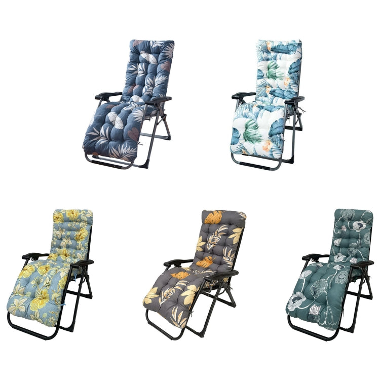 170 x 53 x 8cm Thickened Printed Hooded Strap Home Patio Lounger Mat(Hawaii Style) - Cushions & Pillows by buy2fix | Online Shopping UK | buy2fix