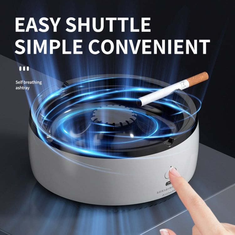 Rechargeable Ashtray Air Purifier Car Smoking Tank To Remove Smoke Odor(Gray) - Cigarette Box & Ashtrays by buy2fix | Online Shopping UK | buy2fix