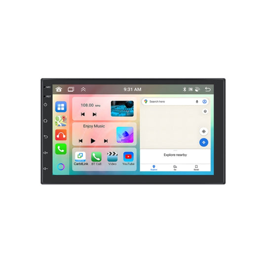 9inch Android 13.0 Dual Butt Universal Wireless Carplay Car Navigation Center Control All-In-One Monitor(Standard) - Car MP3 & MP4 & MP5 by buy2fix | Online Shopping UK | buy2fix