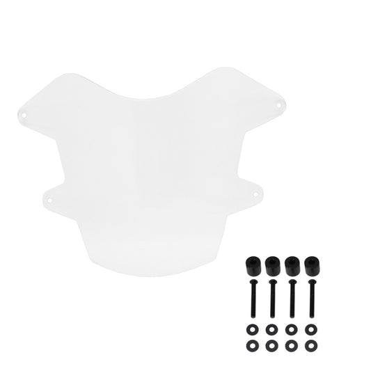 For Yamaha Tenere 700 Headlight Acrylic Protective Cover(Transparent) - Ornamental Parts by buy2fix | Online Shopping UK | buy2fix