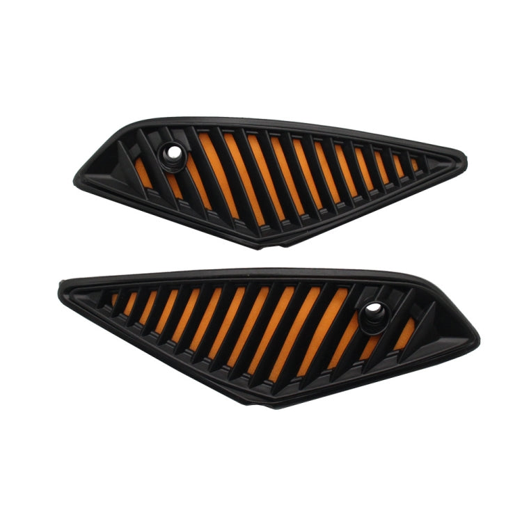 For KTM 1290 Air Filter Dust Cover(Black Orange) - Ornamental Parts by buy2fix | Online Shopping UK | buy2fix