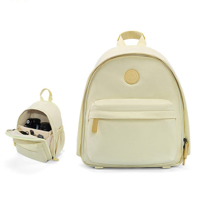 Cwatcun D125 Small Shoulder Camera Bag Casual Commuter DSLR Backpack(White) - Backpack by Cwatcun | Online Shopping UK | buy2fix