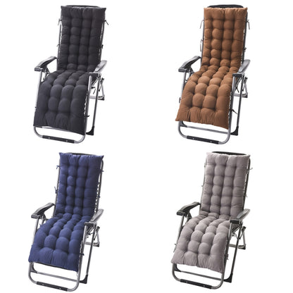 175x48x8cm Thickened Soft Home Recliner Cushions Garden Rocking Chair Cushions(Light Coffee) - Cushions & Pillows by buy2fix | Online Shopping UK | buy2fix