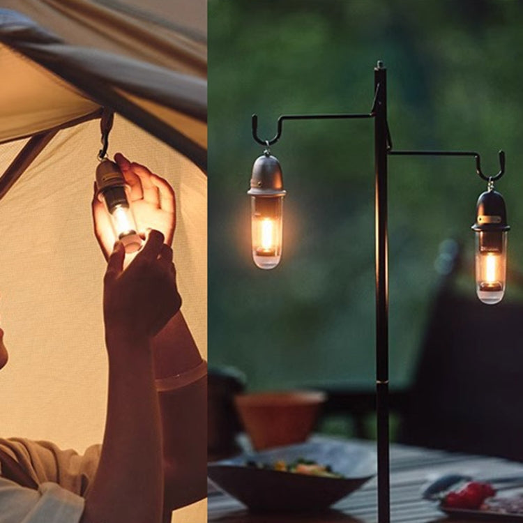 Naturehike Outdoor Portable Camping Light Rechargeable Lighting Flashlight Camping Ambiance Hanging Lamp(Brown) - Camping Lighting by Naturehike | Online Shopping UK | buy2fix