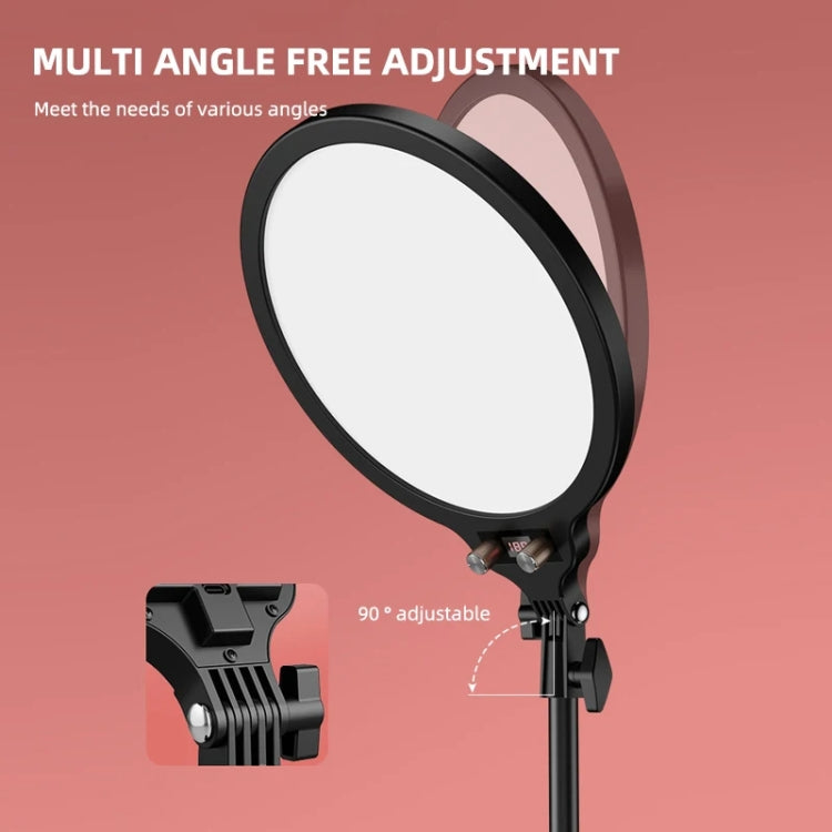 10.2 Inch Full-Screen Selfie Ring Light Tripod Set for Live Stream, Spec: 55cm Bracket - Selfie Light by buy2fix | Online Shopping UK | buy2fix