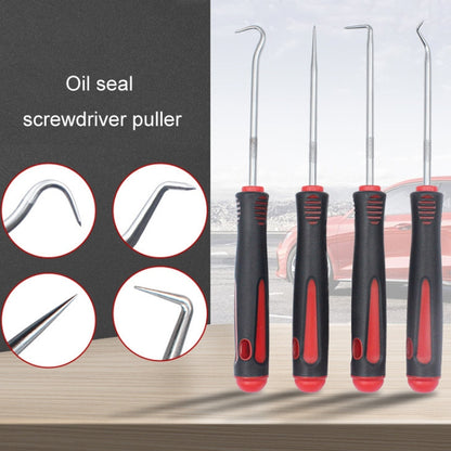 4pcs /Set Auto Oil Seal Screwdrivers O-Ring Seal Gasket Puller Remover Pick Hooks Tire Repair Tool - Tire Repair & Installation Tools by buy2fix | Online Shopping UK | buy2fix