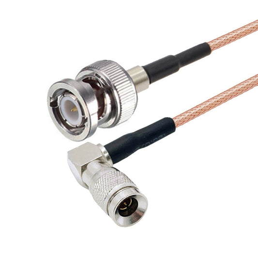 20cm CC4 Male Elbow To BNC Male Connector Cable RG179 Coaxial RF Cable - Connectors by buy2fix | Online Shopping UK | buy2fix