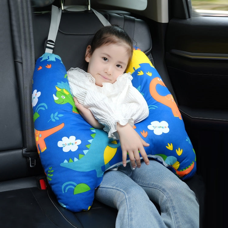 55x66cm Children Car Seat Belt Prevent Neck Strangulation Sleeping Pillow(Astronaut) - Seat Accessories by buy2fix | Online Shopping UK | buy2fix