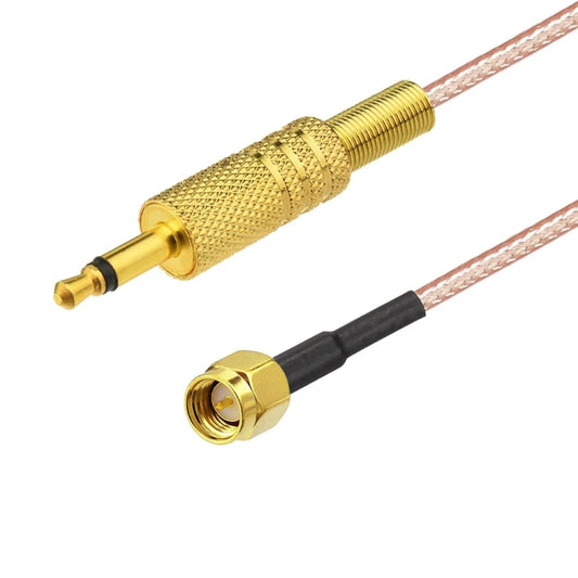 15cm SMA Male To 3.5mm Male 50ohm RG316 Coax Low Loss RF Cable - Connectors by buy2fix | Online Shopping UK | buy2fix