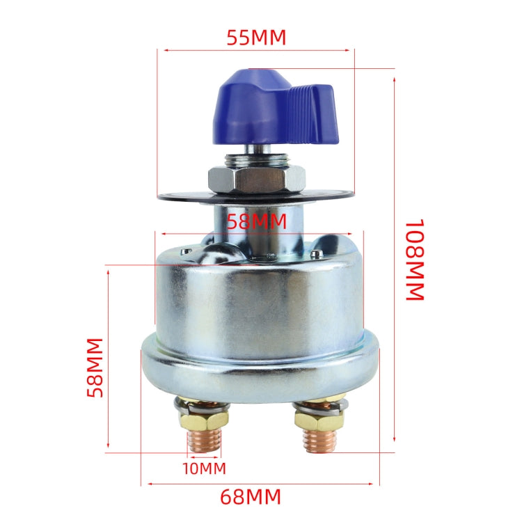 RV Yacht Anti-leakage Battery Power Main Switch With Accessories - Car Switches by buy2fix | Online Shopping UK | buy2fix