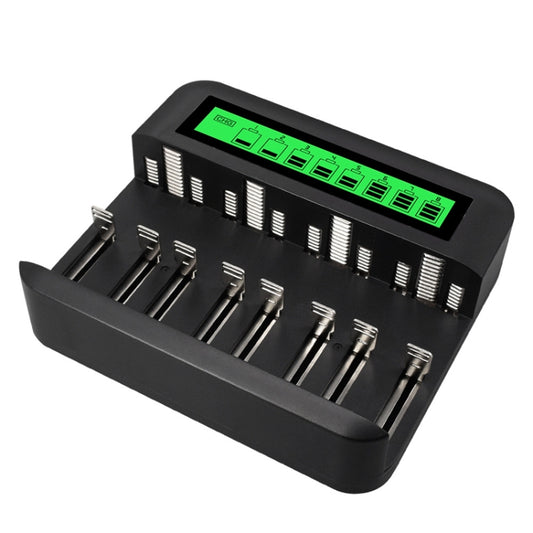 NC559 Eight-Slot LCD Multifunctional Battery Charger AA / AAA / C / D Charger - Charger & Converter by buy2fix | Online Shopping UK | buy2fix