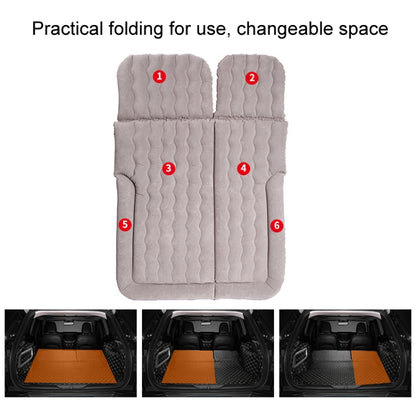 Inflatable Mattress For Car Travel SUV Rear Seat/Trunk, Color: Gray Dual-purpose Square Pier - Seat Accessories by buy2fix | Online Shopping UK | buy2fix