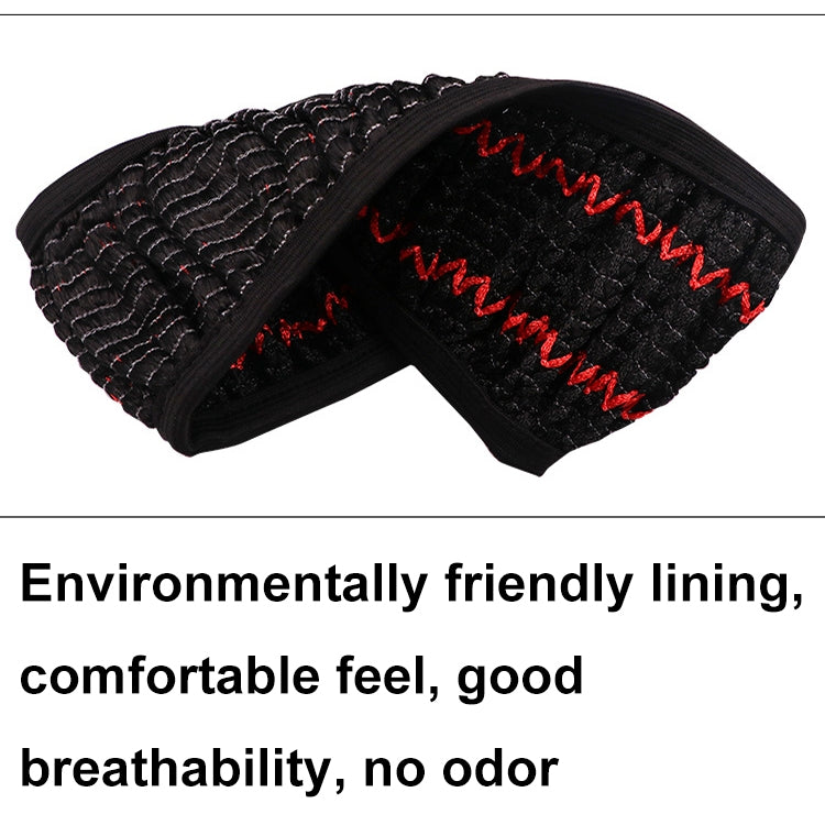 Universal Car Steering Wheel Ice Silk Non-slip Breathable Protective Cover(Red Black) - Steering Wheel Accessories by buy2fix | Online Shopping UK | buy2fix