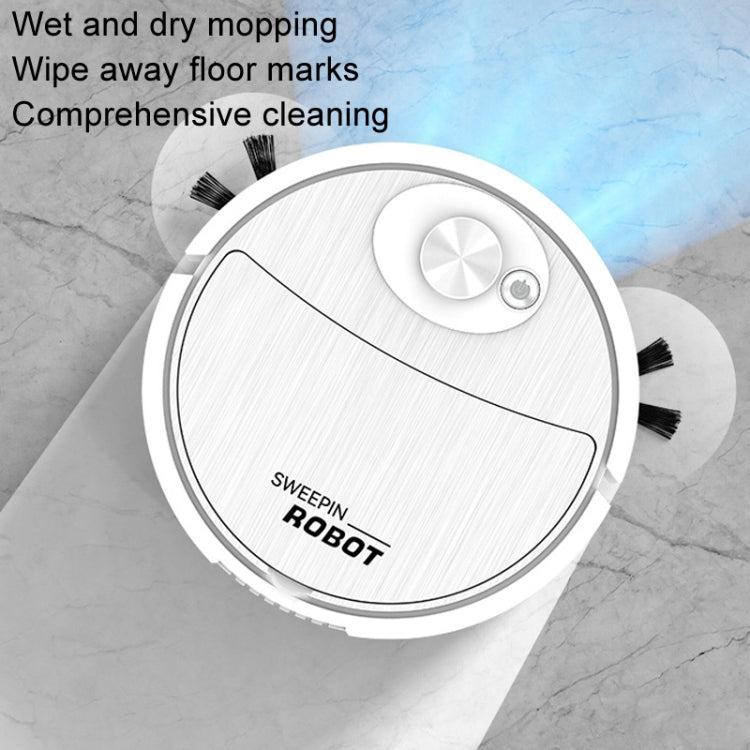 Intelligent Sweeping Robot Sweeping Mopping Suction 3 In 1 Cleaning Machine(8088 Black) - Robot Vacuum Cleaner by buy2fix | Online Shopping UK | buy2fix