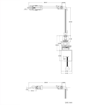 Waveshare 25118 RoArm-M2-S Desktop Robotic Arm Kit, Based On ESP32, 4-DOF(UK Plug) - Modules Expansions Accessories by Waveshare | Online Shopping UK | buy2fix