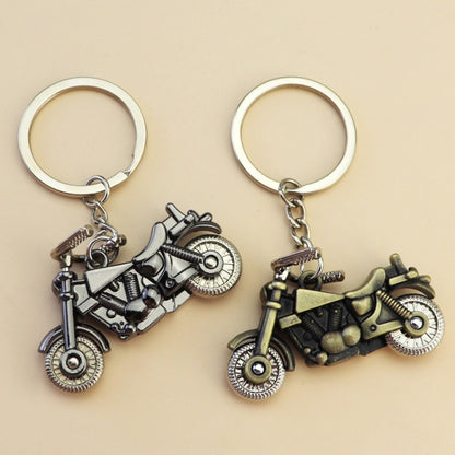 Simulation Cool Motorcycle Keychain Metal Decoration Pendant, Style: X-231 Green Antique - Key Rings by buy2fix | Online Shopping UK | buy2fix