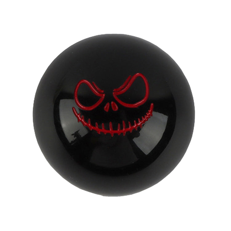 Car Modification Ghost Face Sphere Manual Shift Header(Black) - Shift Knob by buy2fix | Online Shopping UK | buy2fix