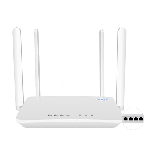 4G CPE Wireless Plug-In Router WiFi 6 Network Hotspot, EU Plug(White) - Wireless Routers by buy2fix | Online Shopping UK | buy2fix