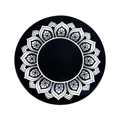 Vehicle Round Strong Sticky Non-slip PU Mat, Diameter: 12cm Lotus - Car Anti-Slip Mats by buy2fix | Online Shopping UK | buy2fix