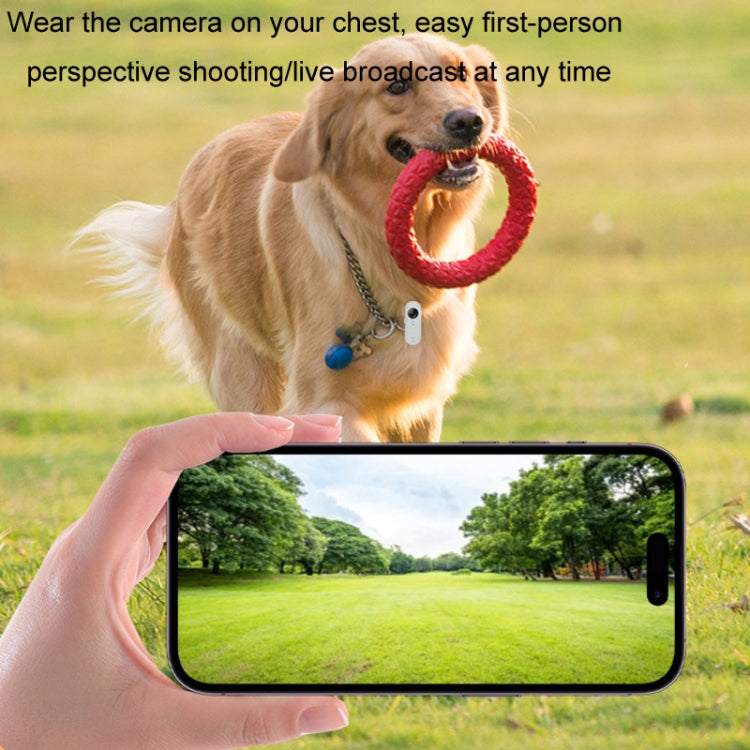 HD Outdoor Portable Pet Recorder Cycling Sports Camera, Specifications: With Silicone Collar - Video Cameras by buy2fix | Online Shopping UK | buy2fix