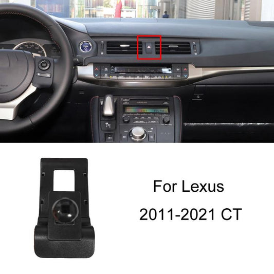 For Lexus Car Special Mobile Phone Navigation Bracket Base, Model: 11-21 CT - Special Car Holders by buy2fix | Online Shopping UK | buy2fix