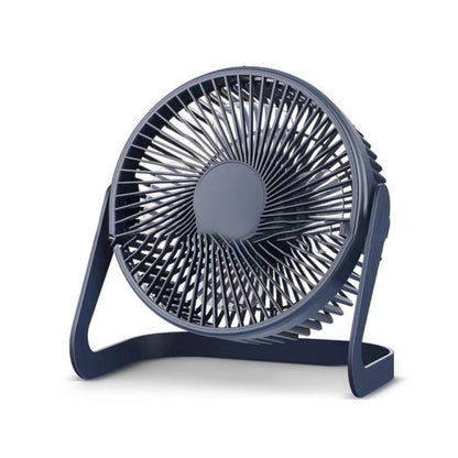 Desktop Mini USB Electric Fan (Dark Blue) - Electric Fans by buy2fix | Online Shopping UK | buy2fix